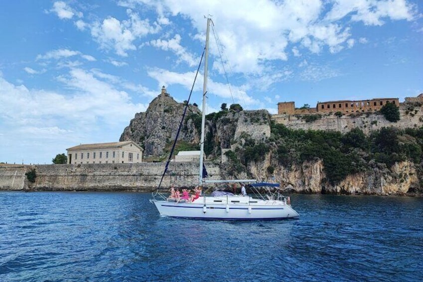 Corfu:Private sailing yacht cruise for up to 10 guests