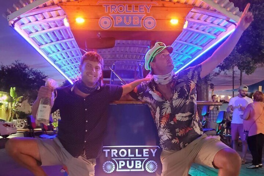 Trolley Pub Mixer Tour