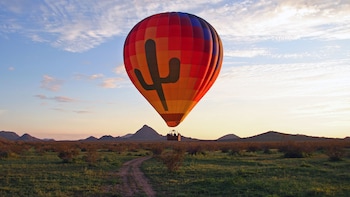 Hot Air Balloon Flight over the Sonoran Desert with Gourmet Cuisine