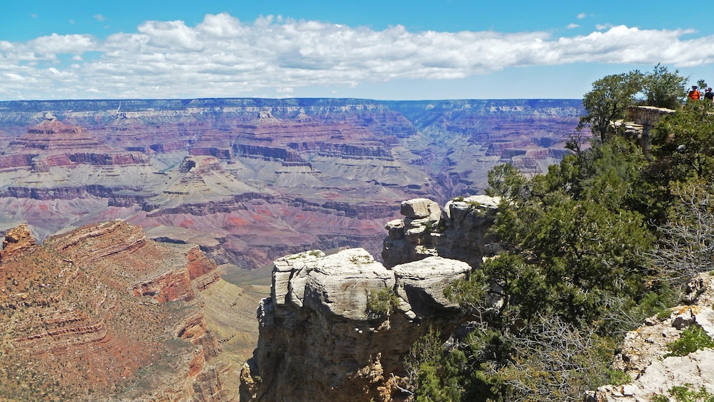 View from bluff of the Grand Canyon 