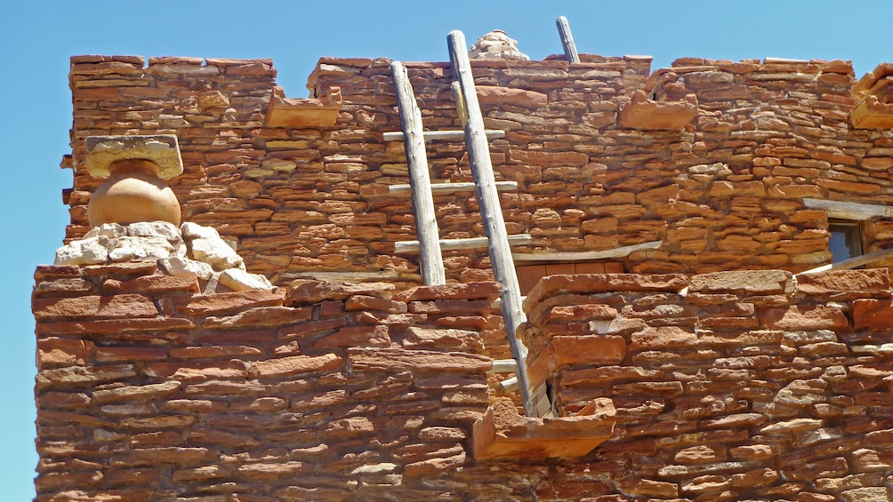 Ancient Native American structure at the Grand Canyon