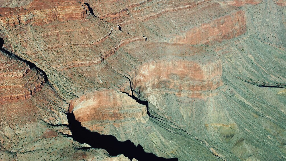Beautiful aerial view of Grand Canyon during the day.