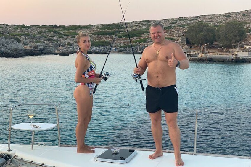 Day sea excursion Heraklion to Dia with full menu