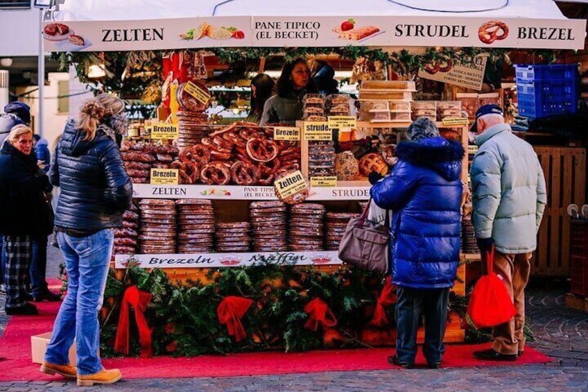 Half-Day Bolzano Walking Food Tour with Lunch