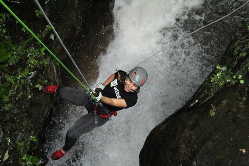 Canyoning in Arenal with Transfer from La Fortuna