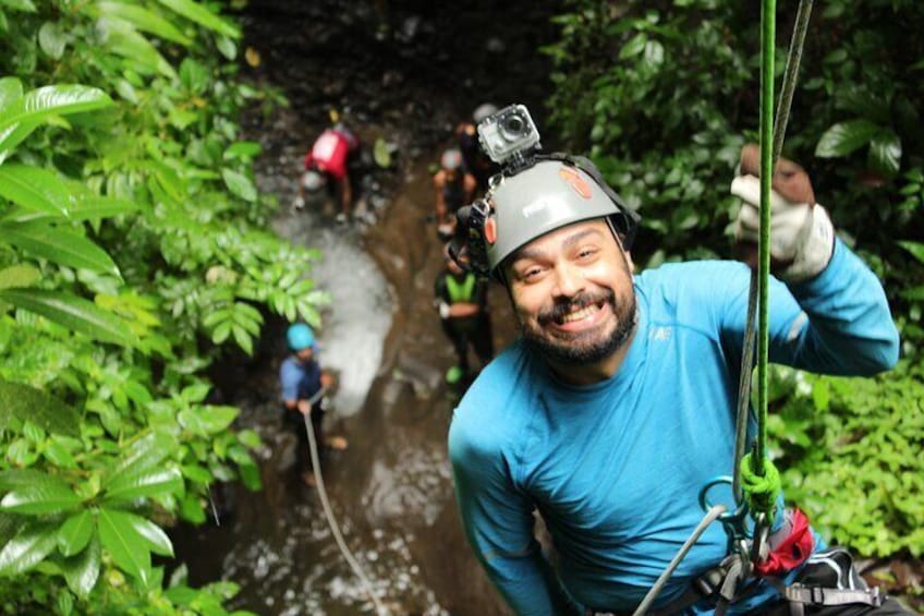 Canyoning in Arenal with Transfer from La Fortuna