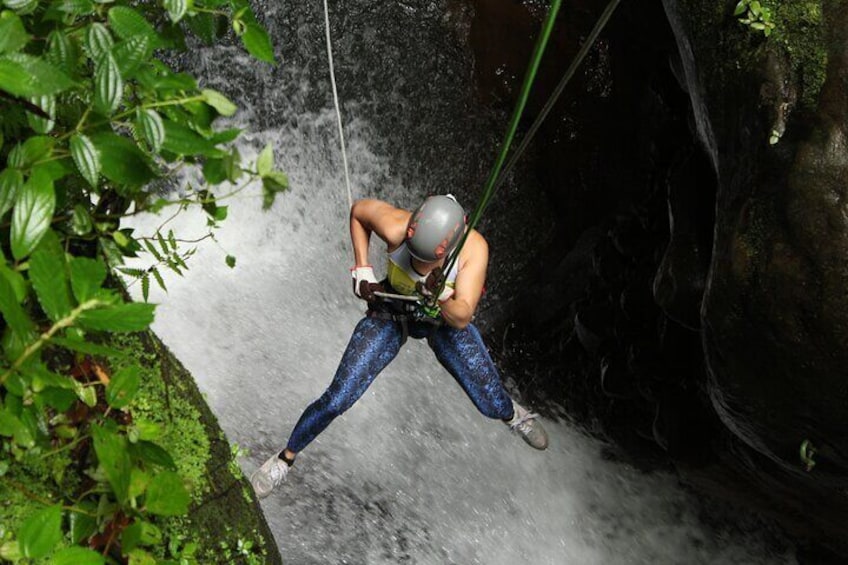 Canyoning in Arenal with Transfer from La Fortuna