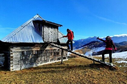 Hiking thought the best mountain villages in Romania-Private tour from Bras...