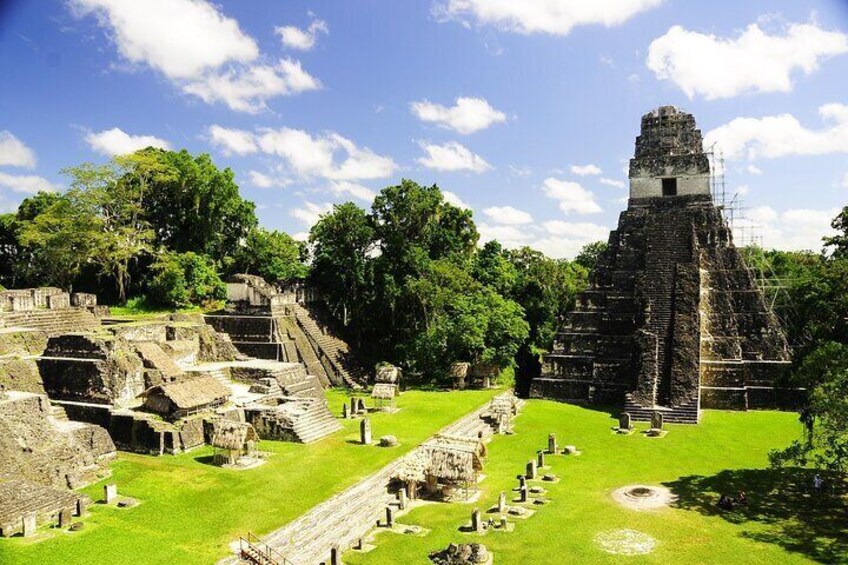 Day Trip Tikal with Zipline adventure from Guatemala City Private Tour