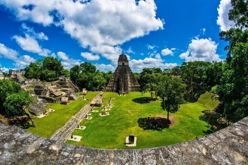 Day Trip Tikal with Zipline adventure from Guatemala City Private Tour