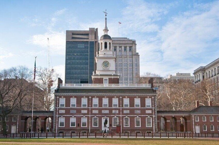 Old City Philadelphia History Tour with Washington Tent Show