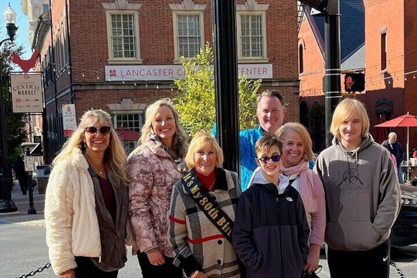 Private Walking Food Tour in Lancaster