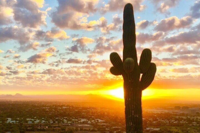 Stunning Sunrise or Sunset Guided Hiking Adventure in the Sonoran Desert