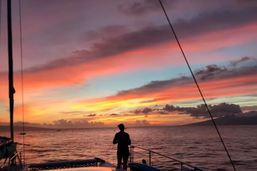 Original Sunset Cocktail Cruise with Appetizers & Open Bar from Ka'anapali