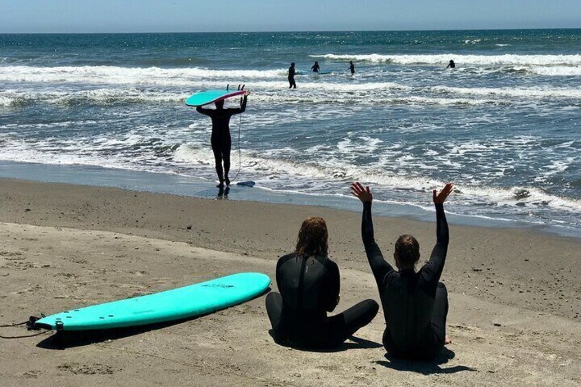 Beginner Surf Lessons At Stinson Beach