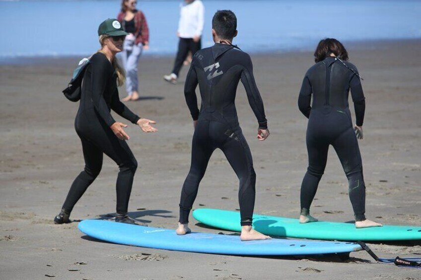 Beginner Surf Lessons At Stinson Beach