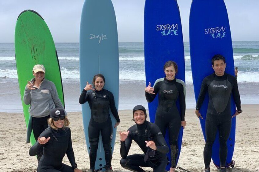 Beginner Surf Lessons At Stinson Beach