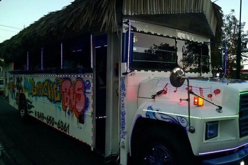 Historic Santo Domingo + Party Bus with Lunch (Private Group)