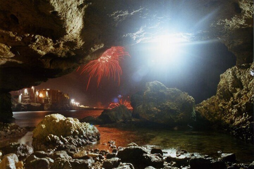 Grotta Scordata and Fireworks in honor of the Patron Saint