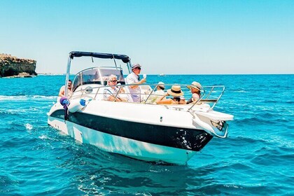 Excursión en barco para grupos pequeños a Polignano a Mare