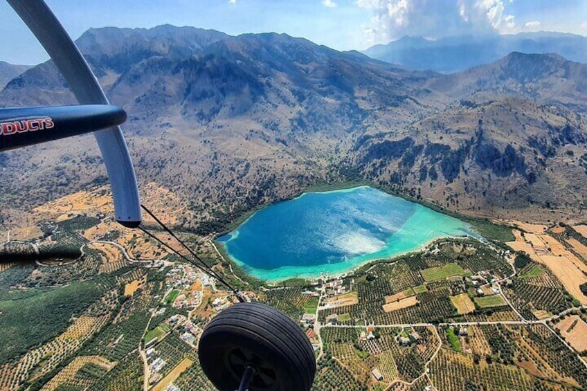 Lake Kournas in Georgioupolis 