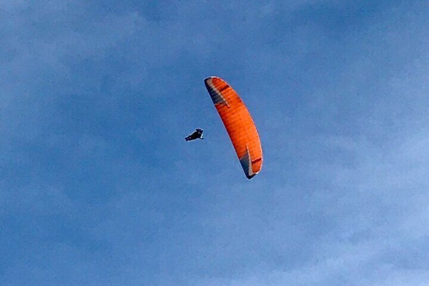 Paragliding over Medellin