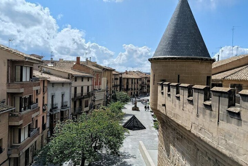 Tour of Olite and the royal castle with lunch. 