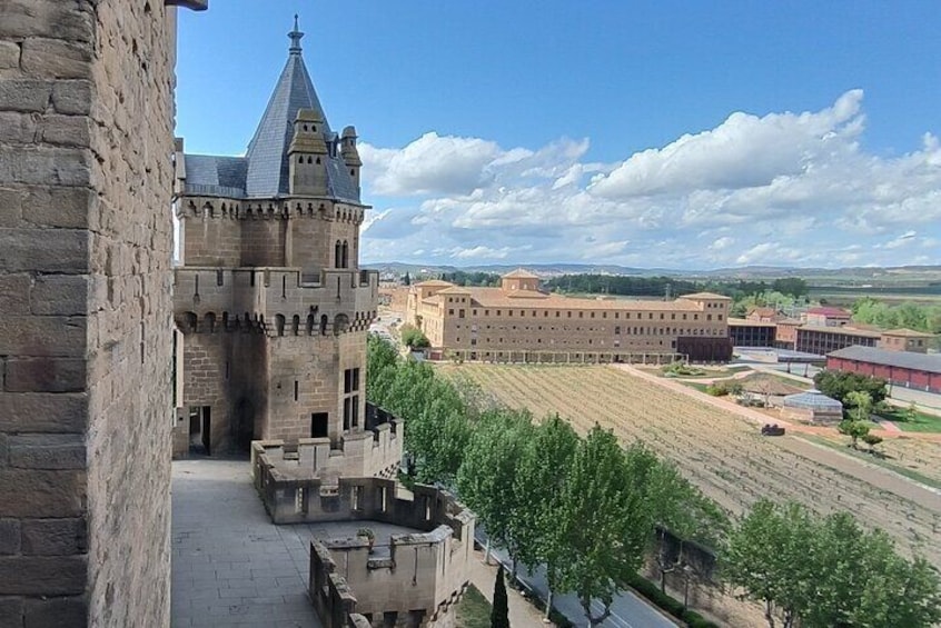 Tour of Olite and the royal castle.