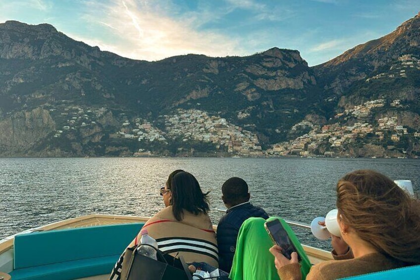Sunset Tour by Luxury Boats Positano