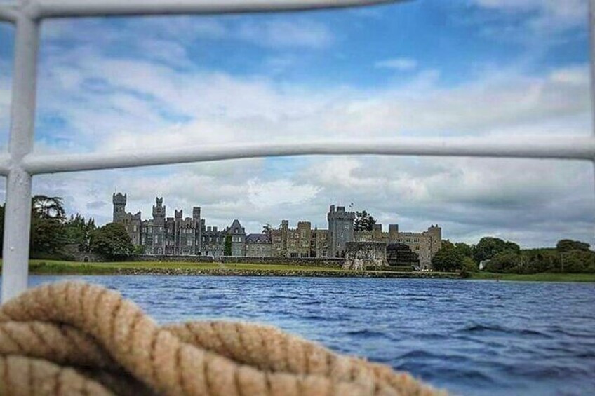 Lough Corrib cruise from Ashford Castle or Lisloughrey pier. Mayo. Guided.