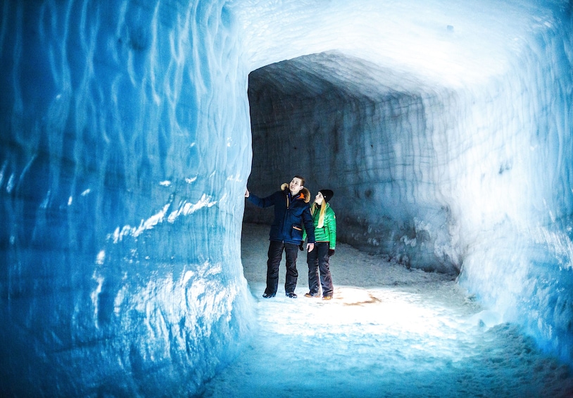 Into The Glacier - Ice Cave from Husafell