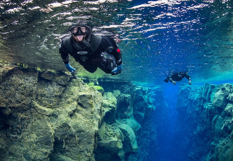 Silfra Snorkeling and Lava Caving Small Group Tour