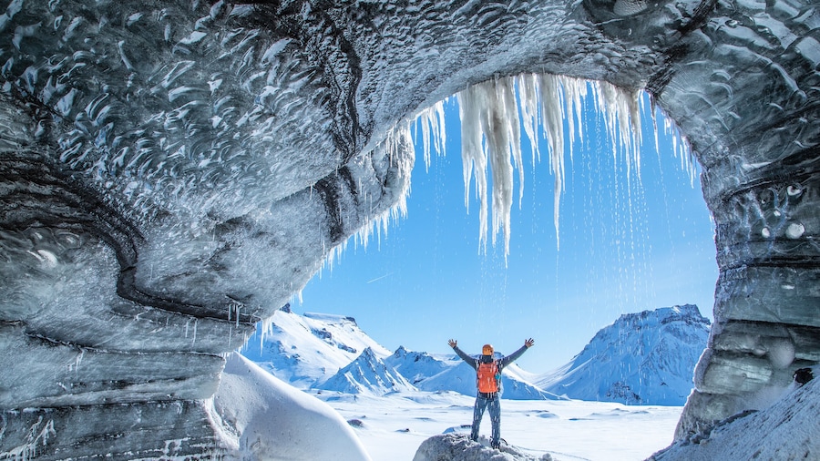 Small-Group Katla Ice Cave Adventure from Vik