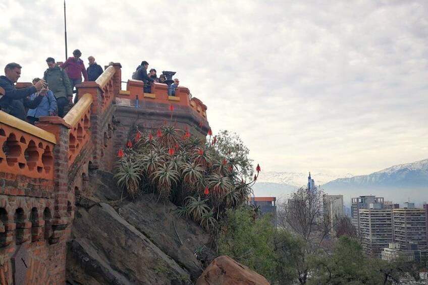 Santiago city tour in small groups