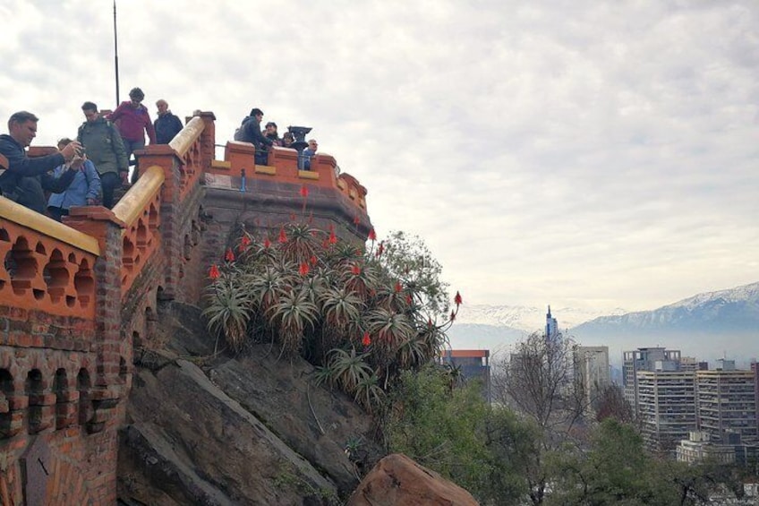 Santiago city tour in small groups