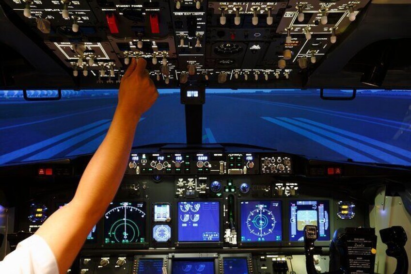 30 Minute HI SPEED Private Flight Simulator in Turin