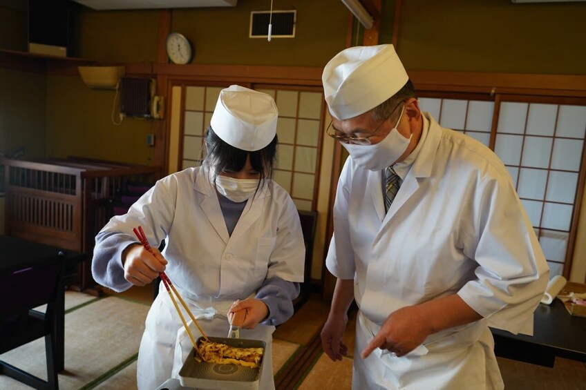 Make Sushi & Dashimaki (Japanese Omelet) at Sasebo, Nagasaki