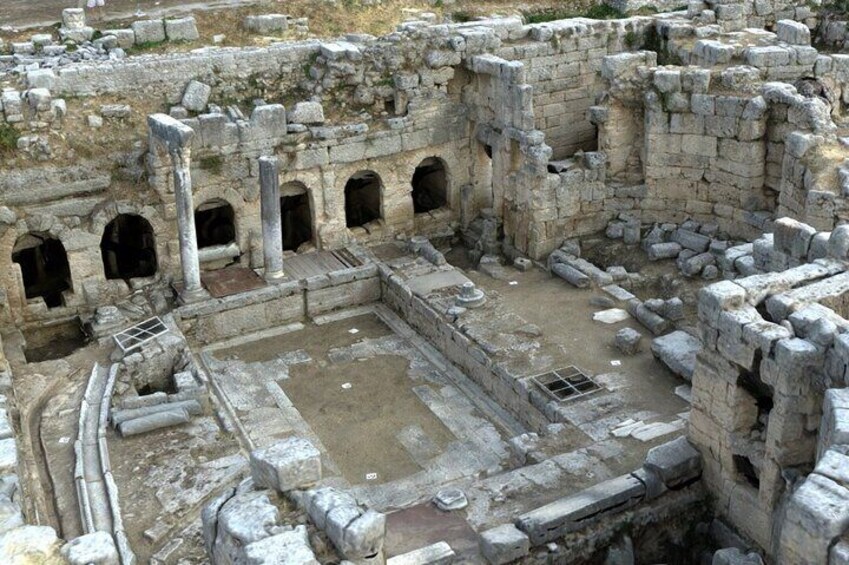 Ancient Corinth, Mycenae & snorkelling in sunken city private