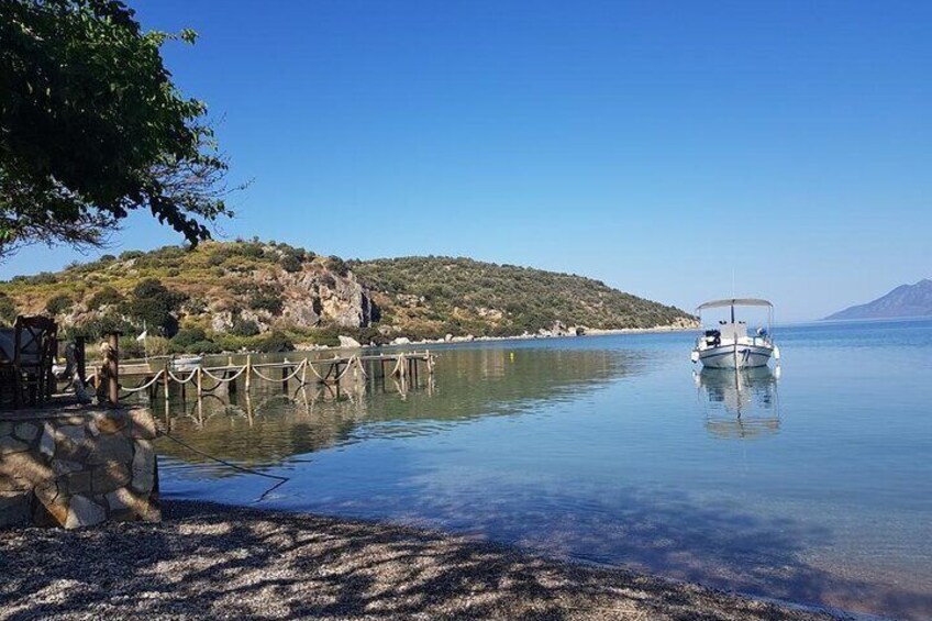 Epidaurus Corinth canal, Nafplio and swimming in sunken city
