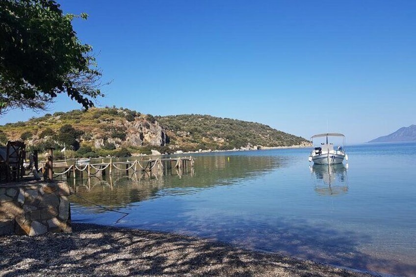 Epidaurus Corinth canal, Nafplio and swimming in sunken city