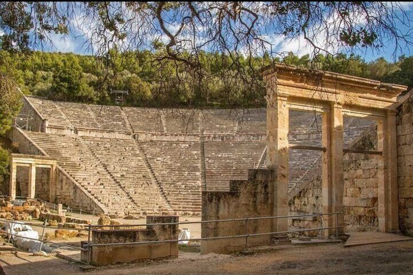 Μycenae ^ Epidaurus & Asclepius theatre ^ Eleusinian mysteries