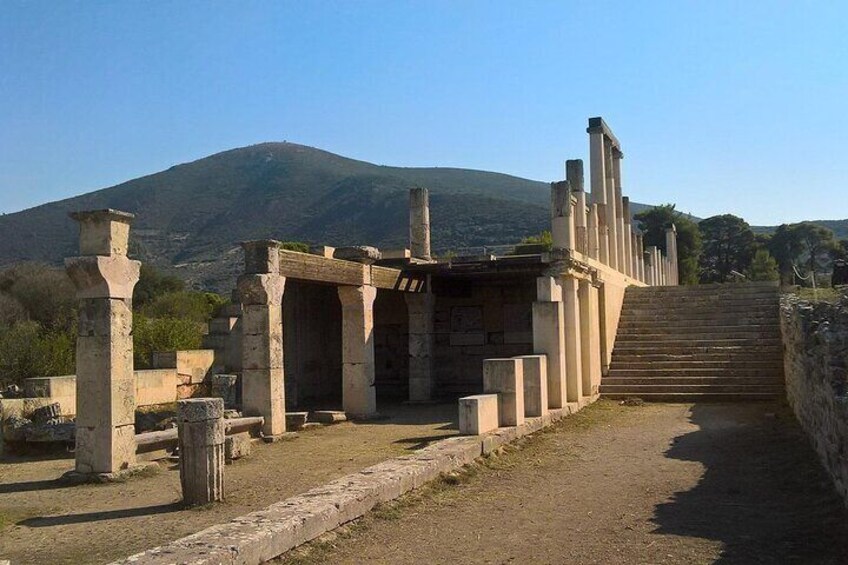 Μycenae ^ Epidaurus & Asclepius theatre ^ Eleusinian mysteries