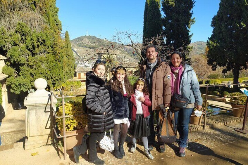 Visit Alhambra Private Family with children