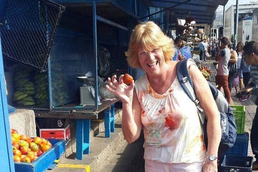 fresh fruits in Borbon Market