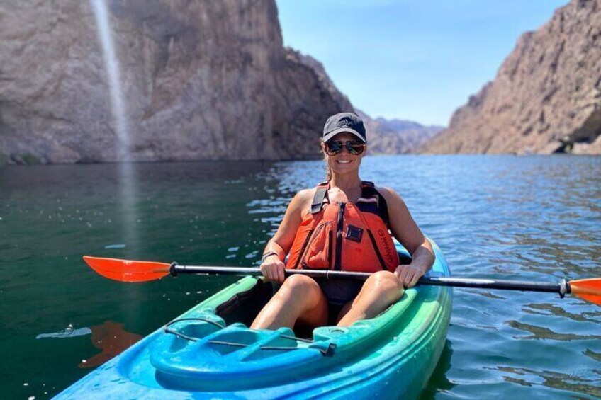 Small Group Colorado River Emerald Cave Guided Kayak Tour