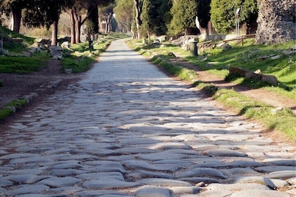 Discover The Ancient Appian Way in confort: a golf cart adventure