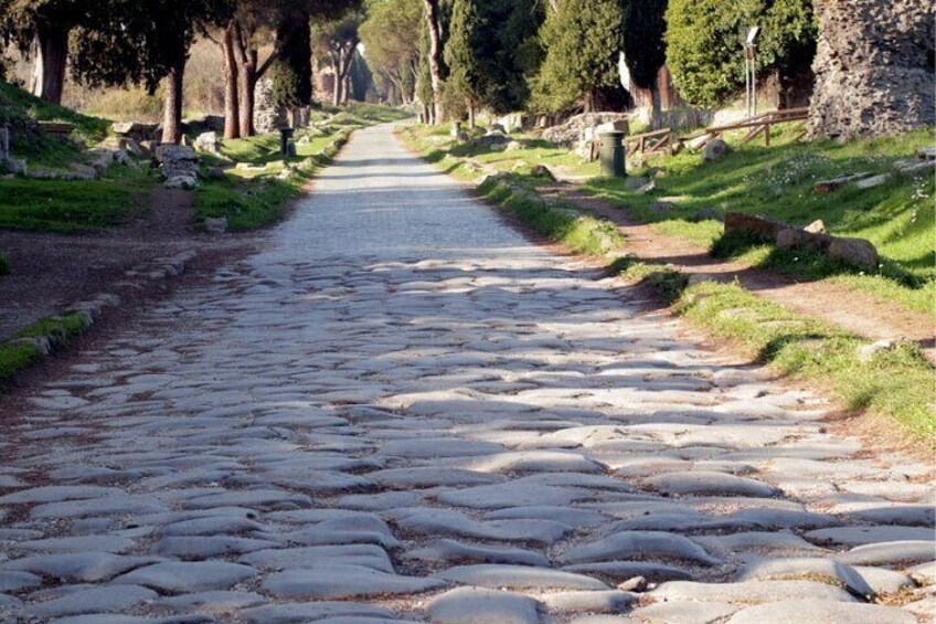 Discover The Ancient Appian Way in confort: a golf cart adventure