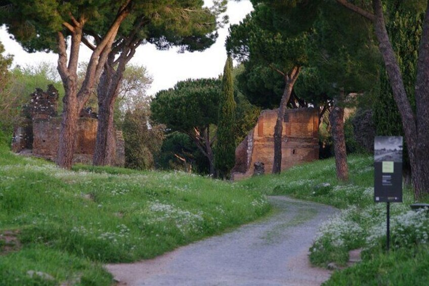 Discover The Ancient Appian Way in confort: a golf cart adventure