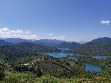 Tour pomeridiano del lago Thousand Island e della piantagione di tè Pinglin...