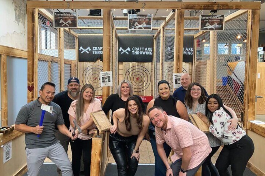 1 Hour Axe Throwing in Memphis